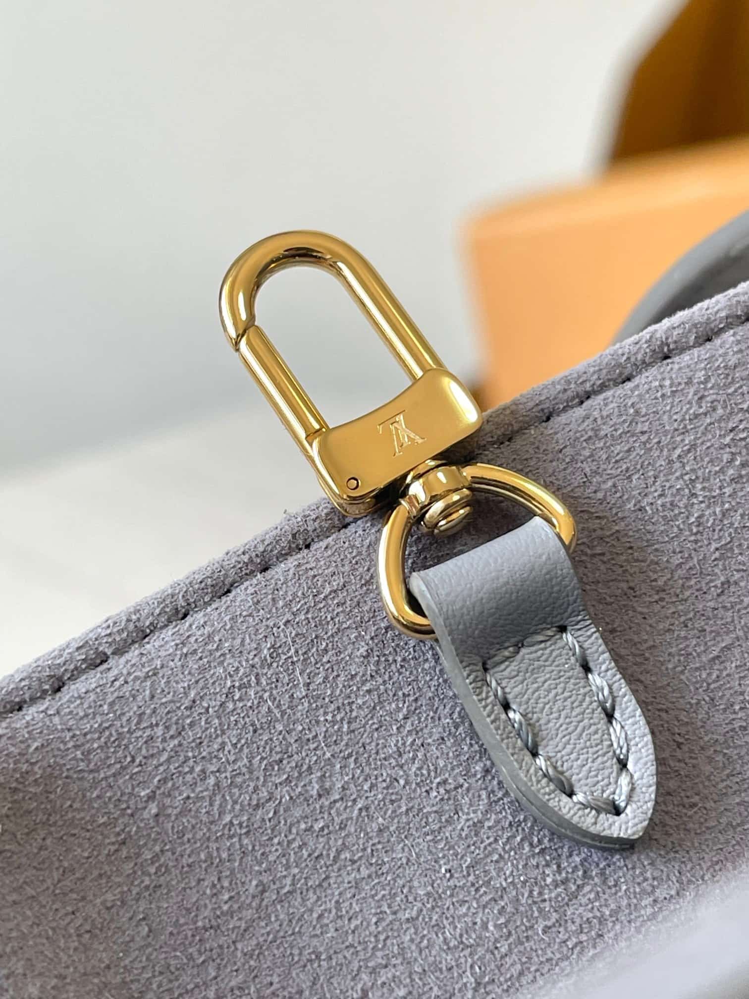 Louis Vuitton OnTheGo PM Trianon Gray Calfskin leather M12465 TOP