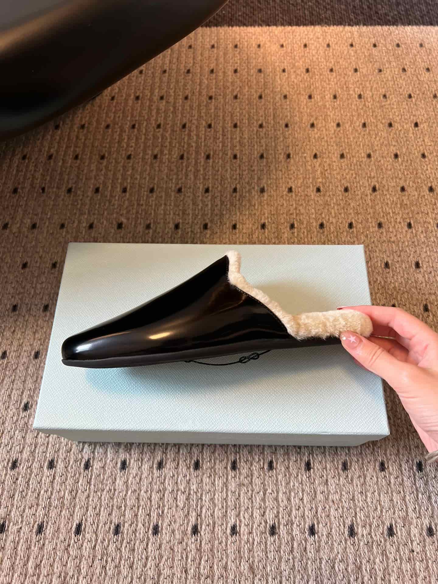 Prada  shearling mules Women