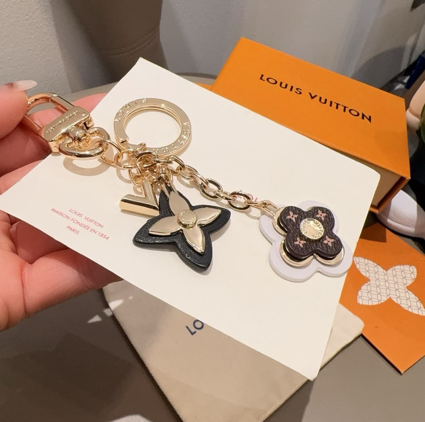 Louis Vuitton Blooming Flowers BB Bag Charm