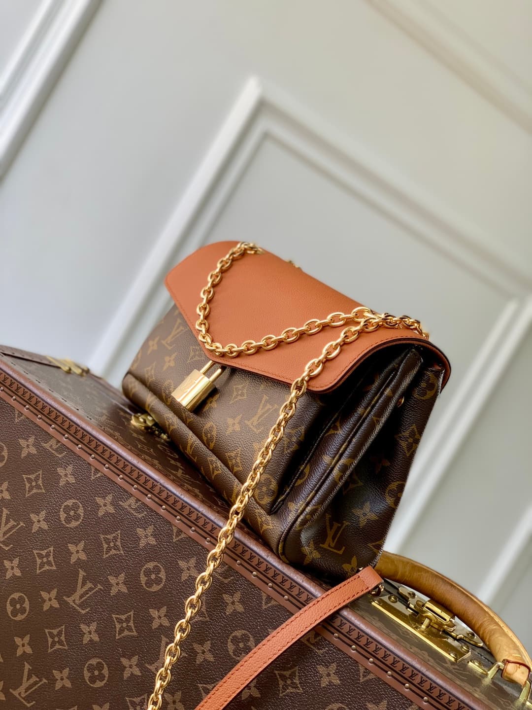 Louis Vuitton Saint Germain PM bag in Monogram canvas M27065 Brown High
