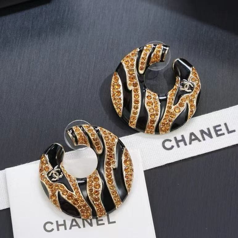 Chanel 26A Hoop Earrings High