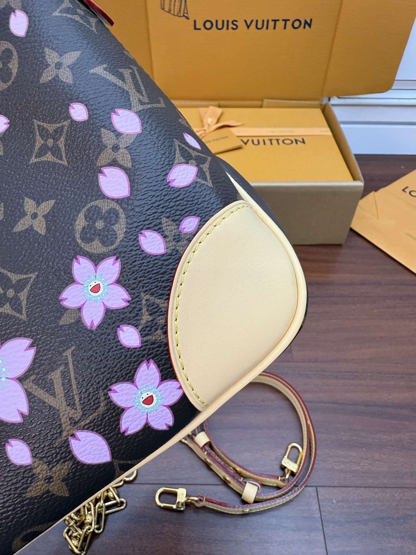 Louis Vuitton x Murakami Boulogne PM Cherry Blossom Monogram coated canvas M13265 Top