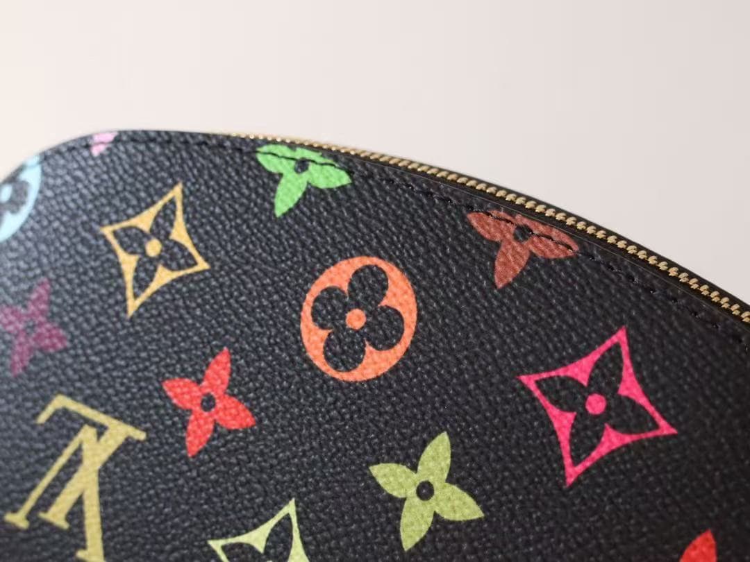 Louis Vuitton COSMETIC POUCH PM x Murakami M13744 Black High