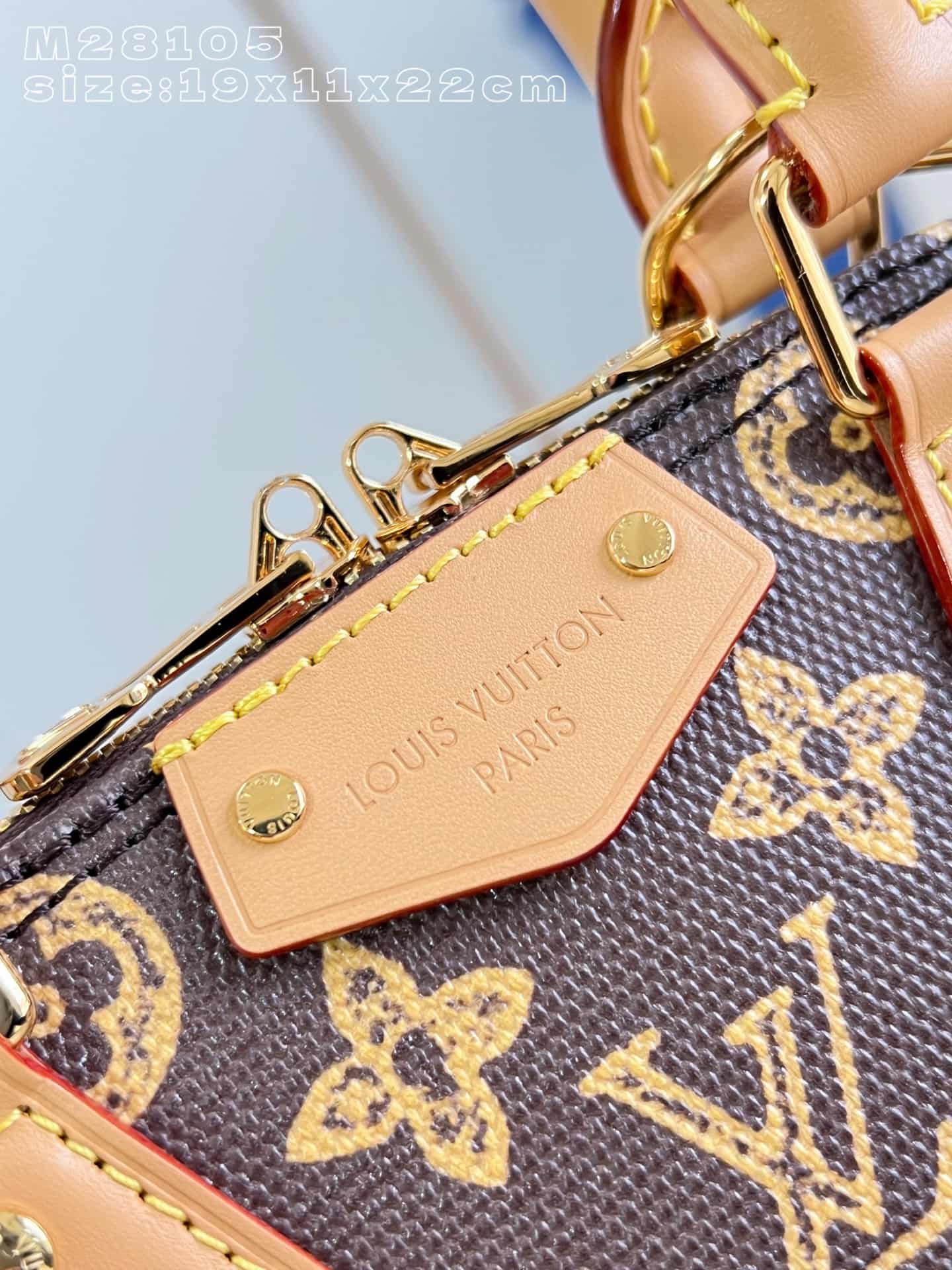 Louis Vuitton Alma Trunk BB handbag in Monogram Canvas M28105 High