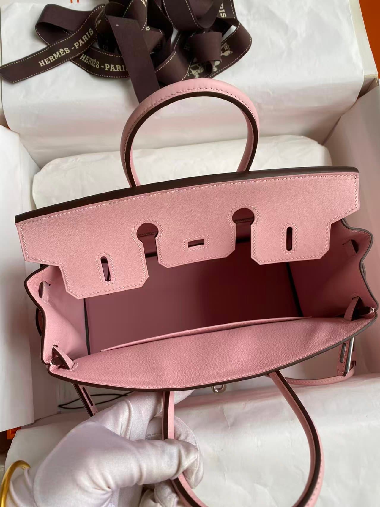 Hermes Birkin 25/30/35cm Bag Swift Leather WAX High Customizing Style