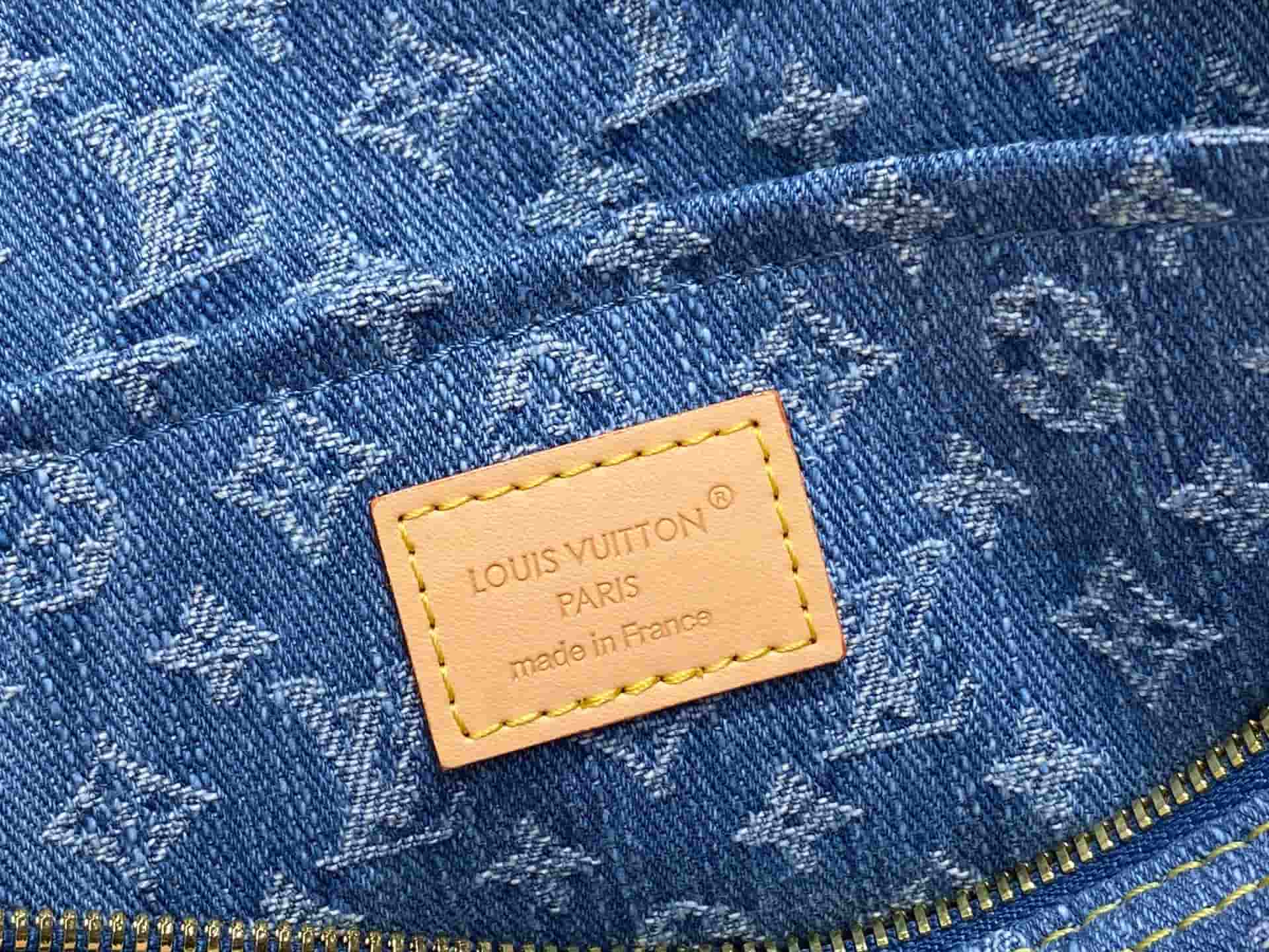 Louis Vuitton Speedy Soft 30 Monogram Denim M14430 High