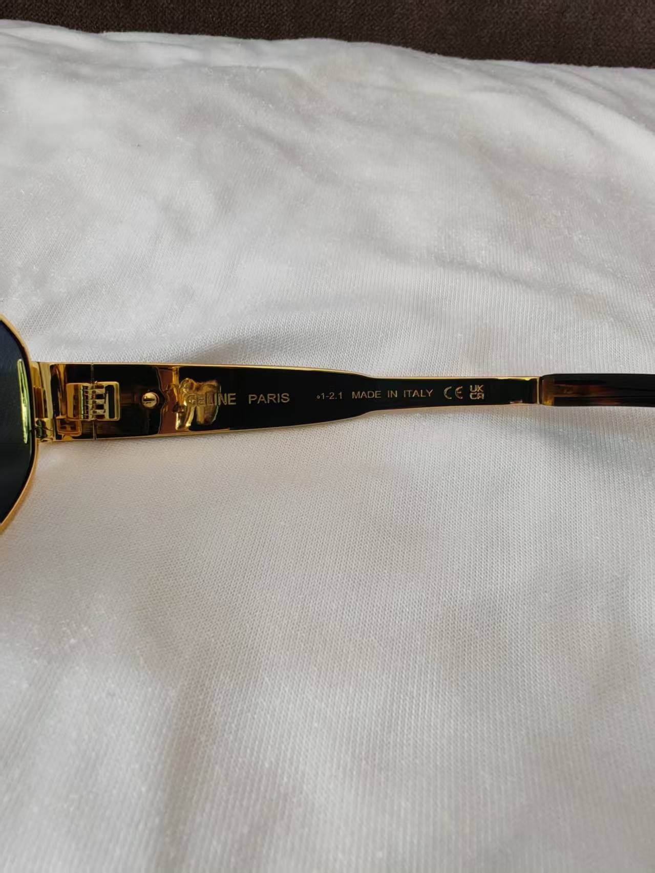 Celine TRIOMPHE METAL 01 SUNGLASSES IN METAL