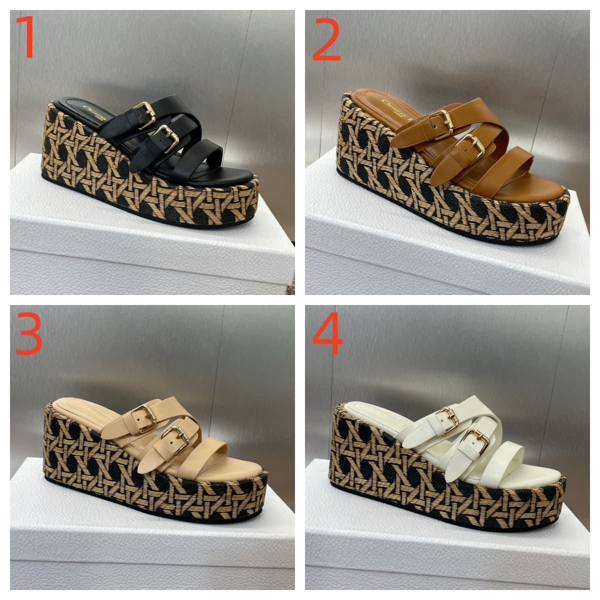 Dior L'Amazone Wedge Slide Shoes Women