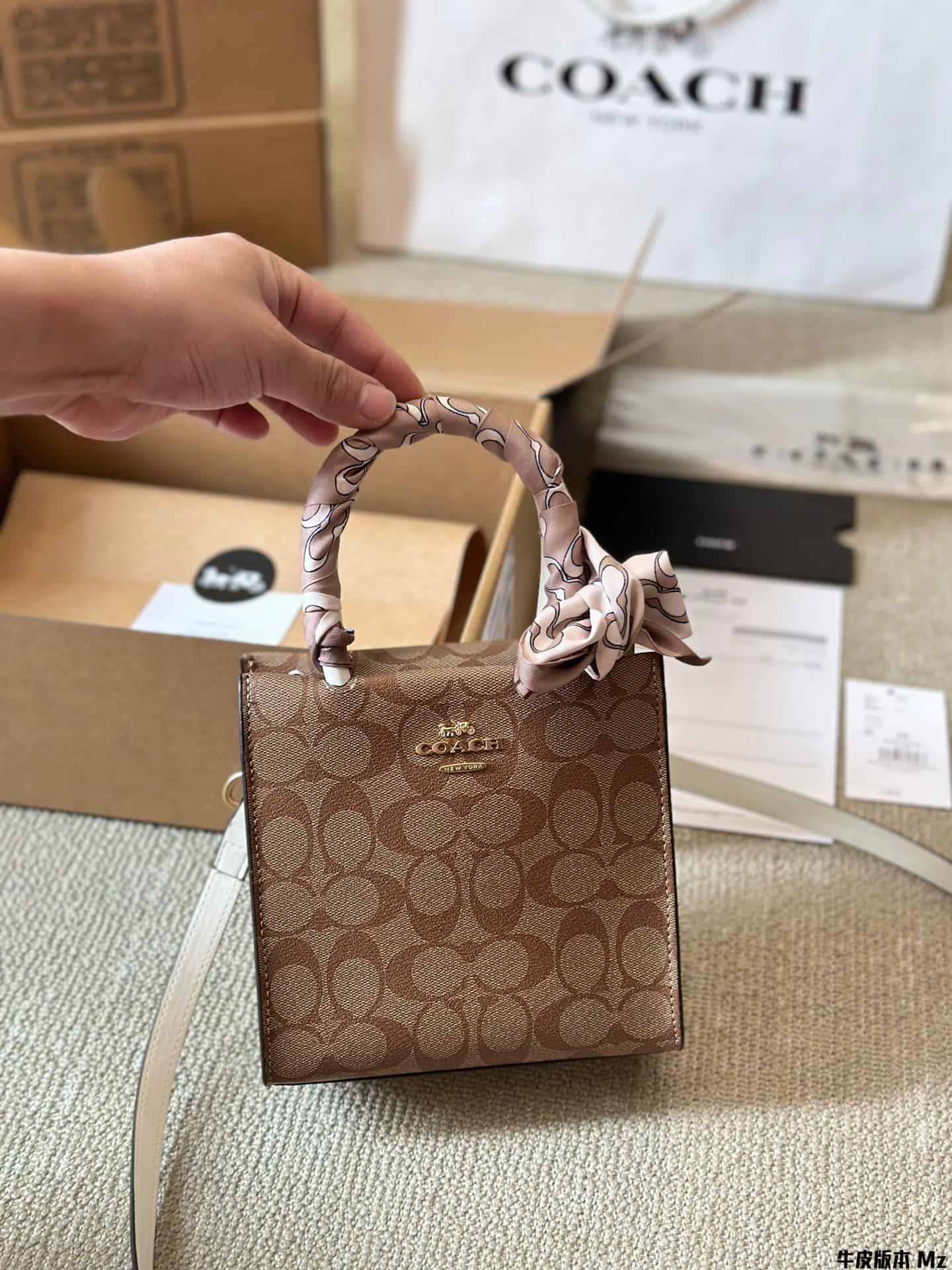 Coach Mini Cally Crossbody In Signature Canvas