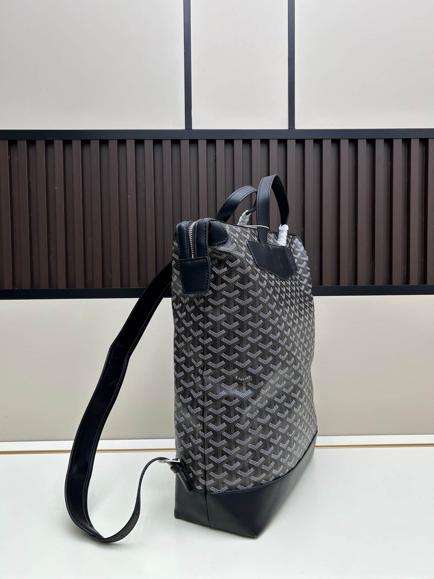 Goyard Cisalpin Backpack Goyardine Canvas & Chevroches Calfskin
