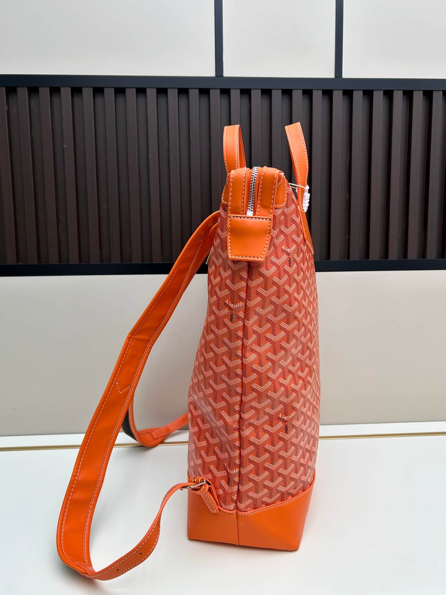 Goyard Cisalpin Backpack Goyardine Canvas & Chevroches Calfskin Mid