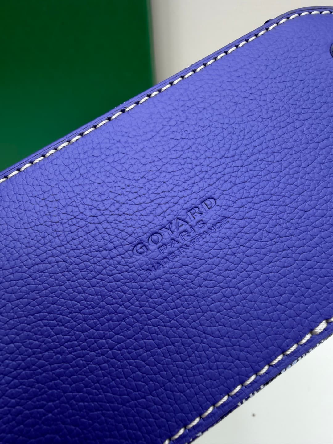 Goyard Vendôme Nano bag in Goyardine coated canvas Blue High
