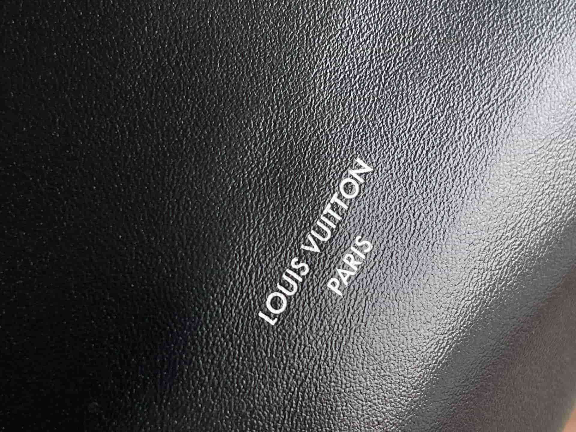 Louis Vuitton Off Duty Backpack Vibe Lamb leather M25522 Black TOP