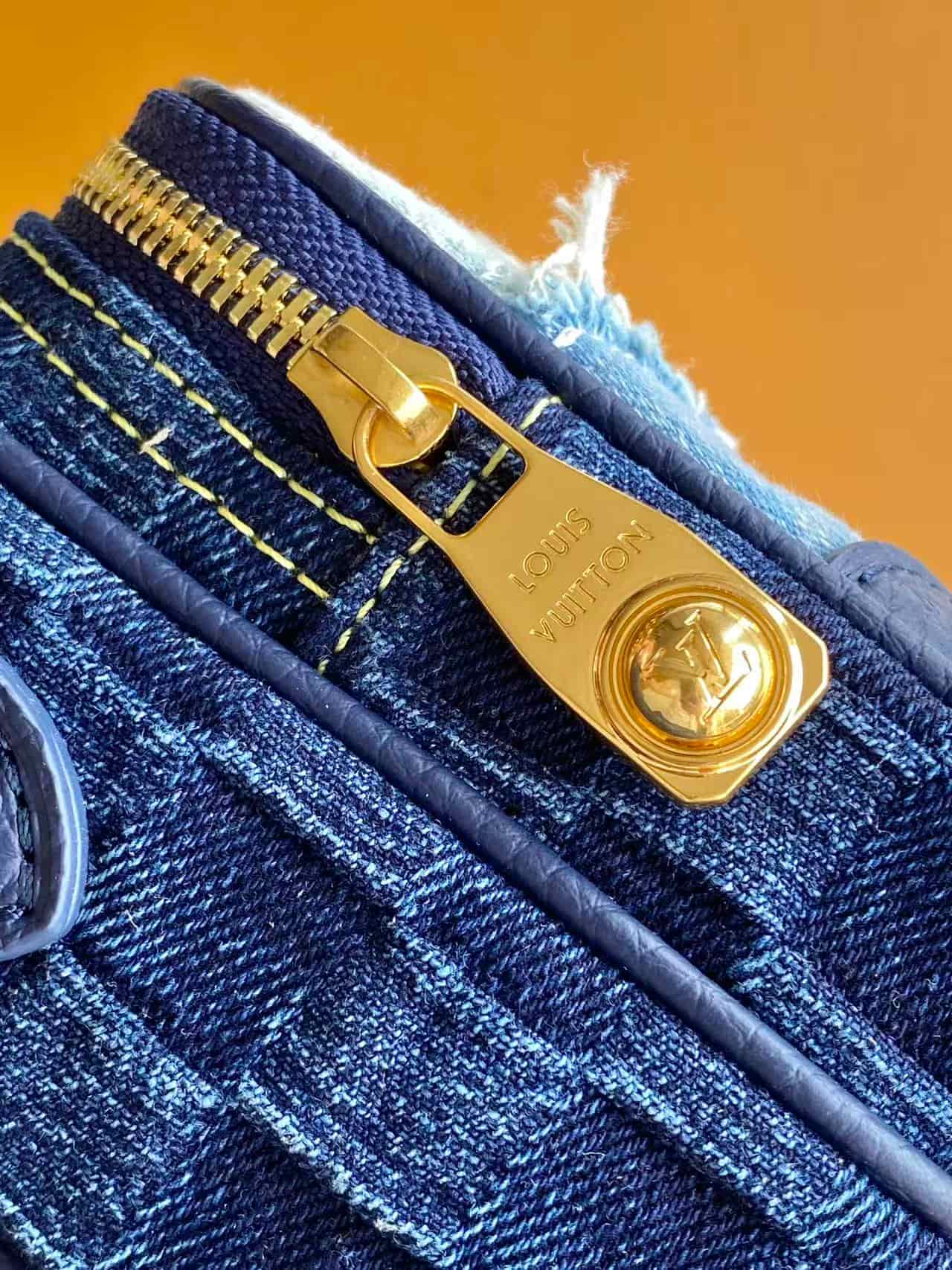 Louis Vuitton Nil Blue Denim M15296 High