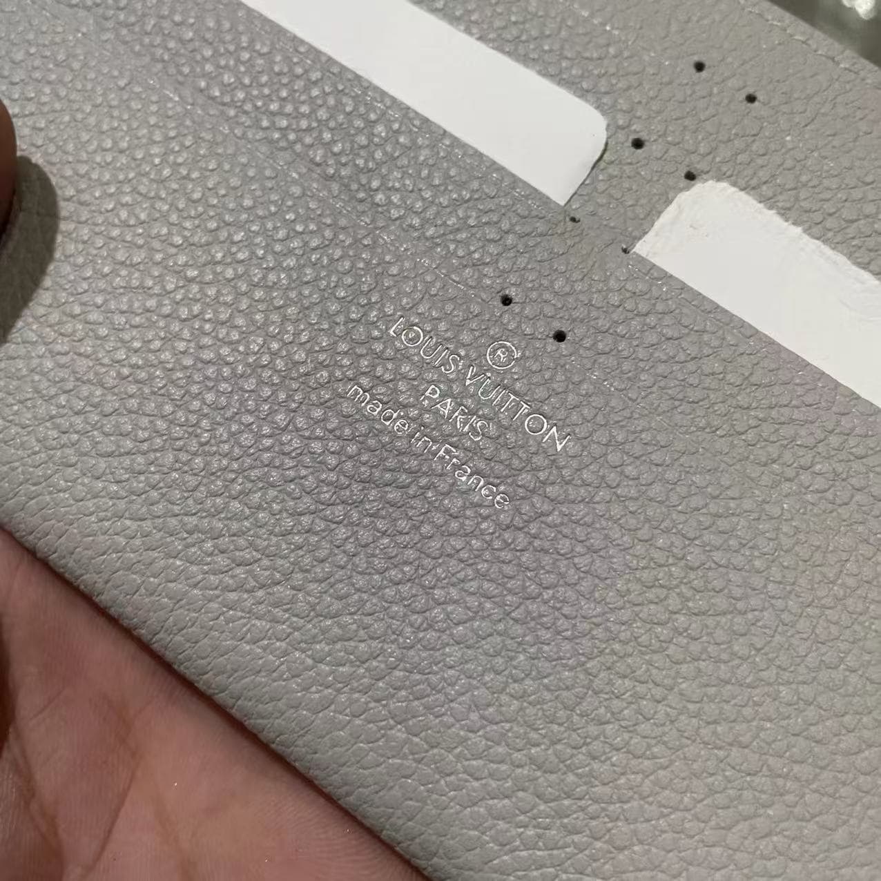 Louis Vuitton Félicie Pochette Monogram Empreinte M14227 Brume/Quartz High