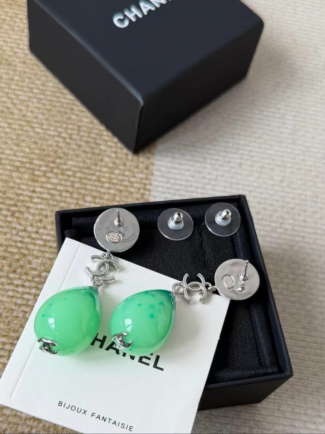 Chanel Pendant Earrings High