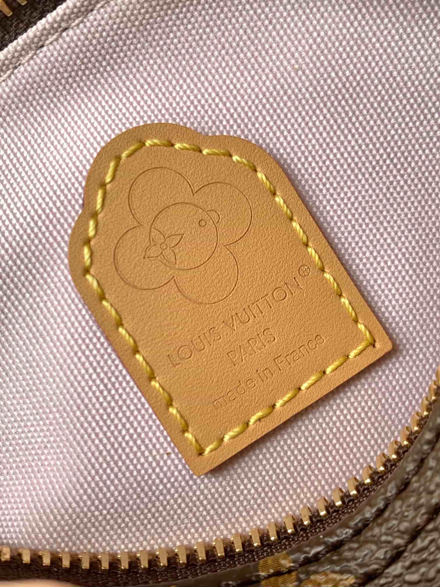 Louis Vuitton Nano Speedy Monogram Snowy Pearl Coated canvas M15330 High