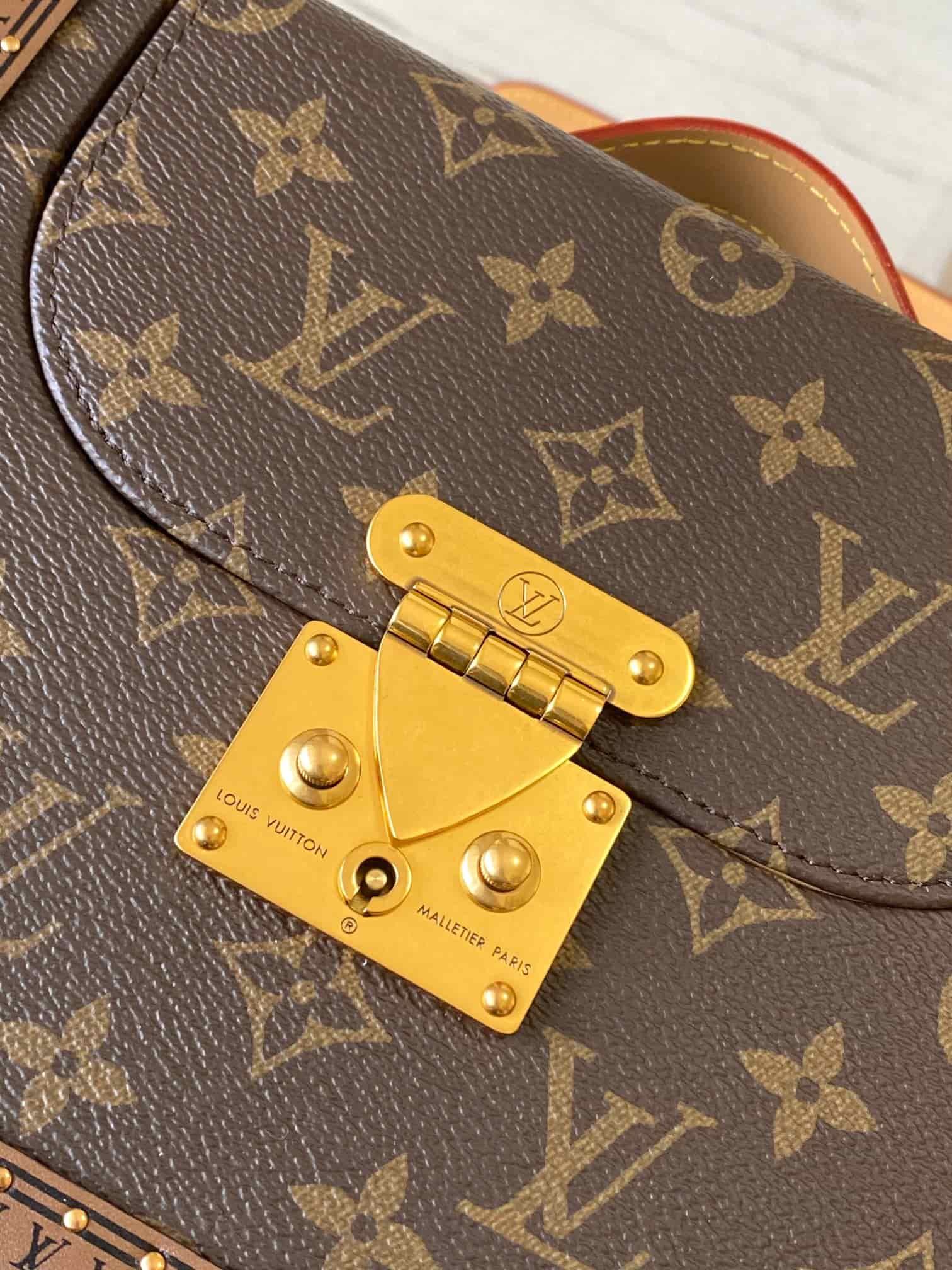Louis Vuitton Montsouris Trunk Monogram coated canvas M15166 TOP