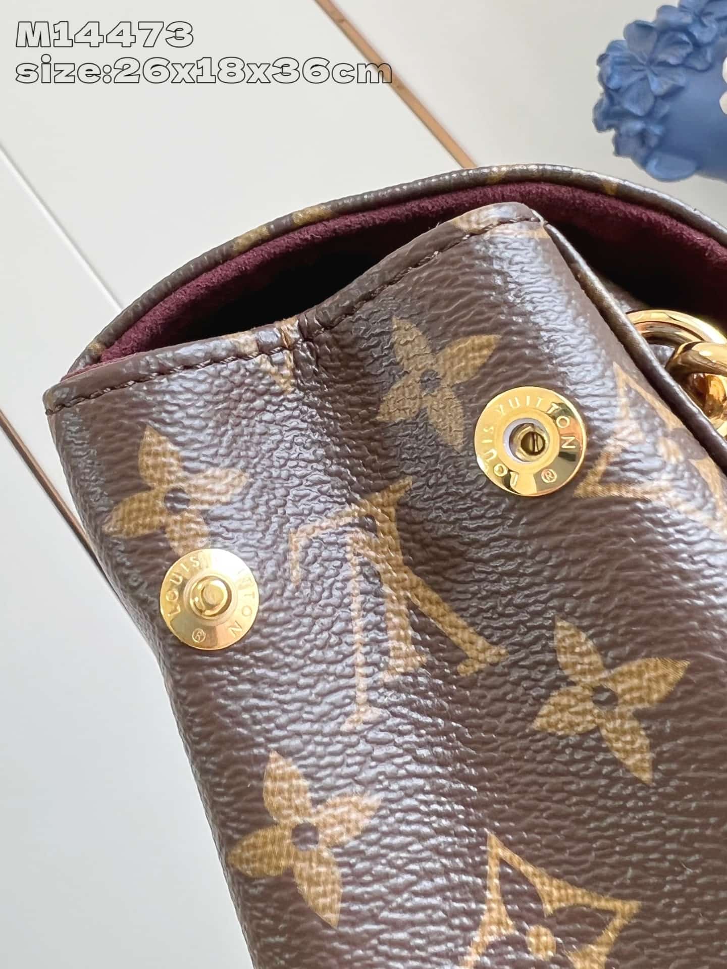 Louis Vuitton Hide Away MM Monogram Coated canvas M14473 High