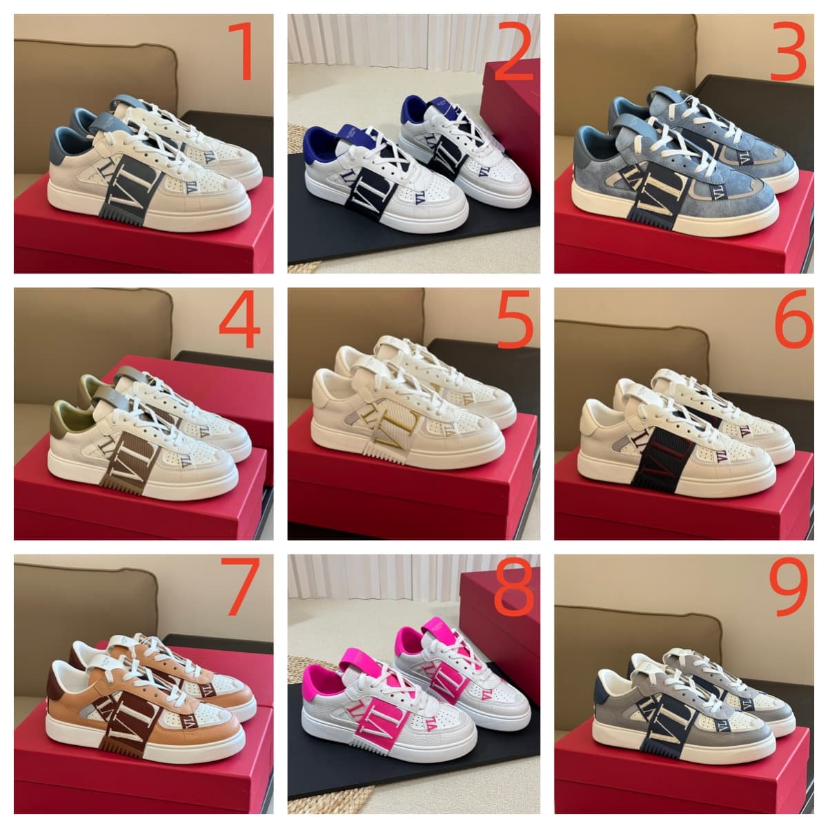 Valentino Garavani VLTN low-top Sneakers Men Women