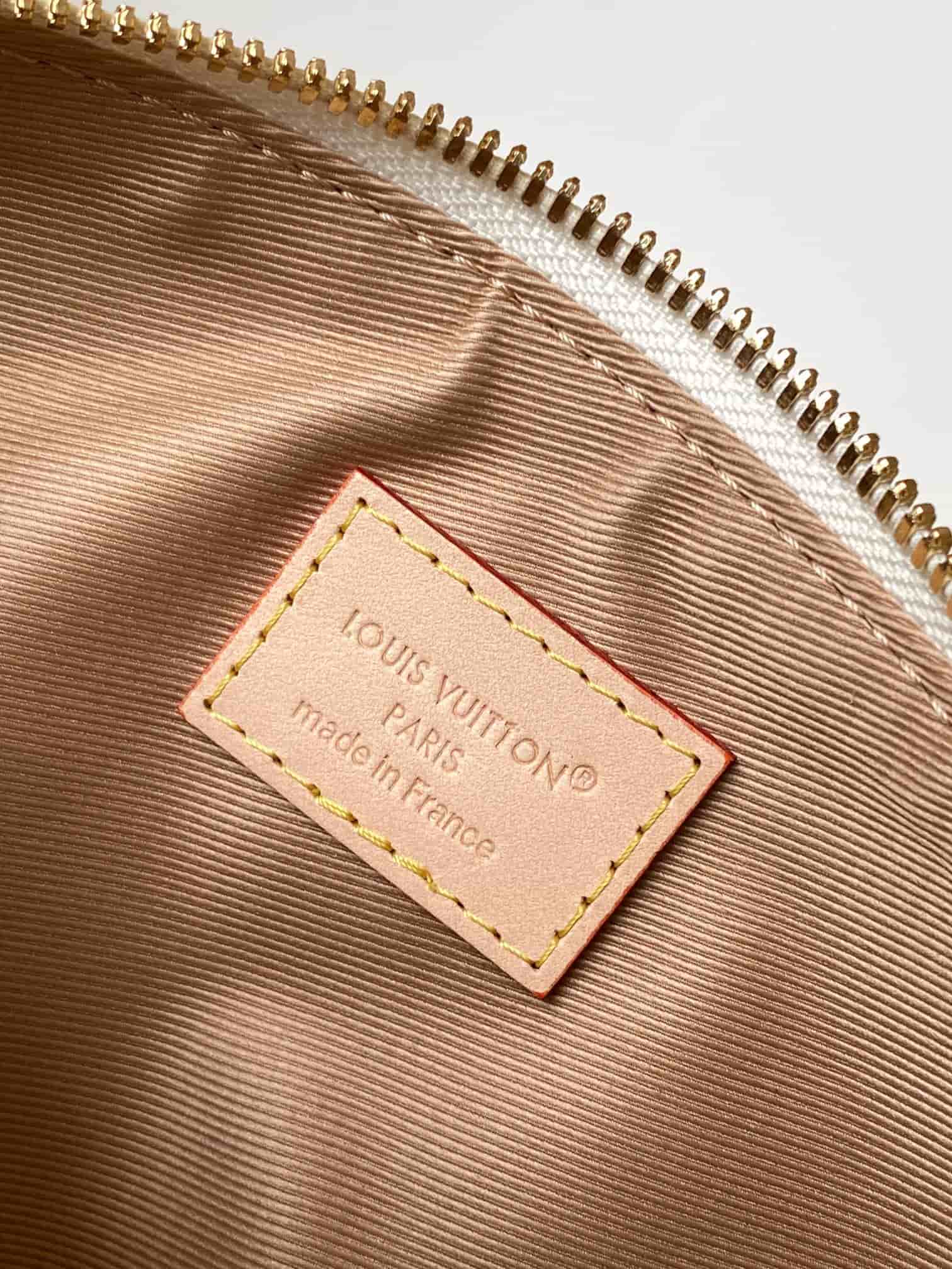 Louis Vuitton Keepit Damier Azur Coated canvas N00230 High