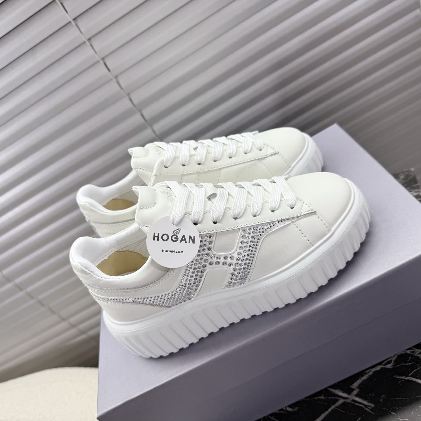 Hogan H-Stripes Sneakers Shoes Women