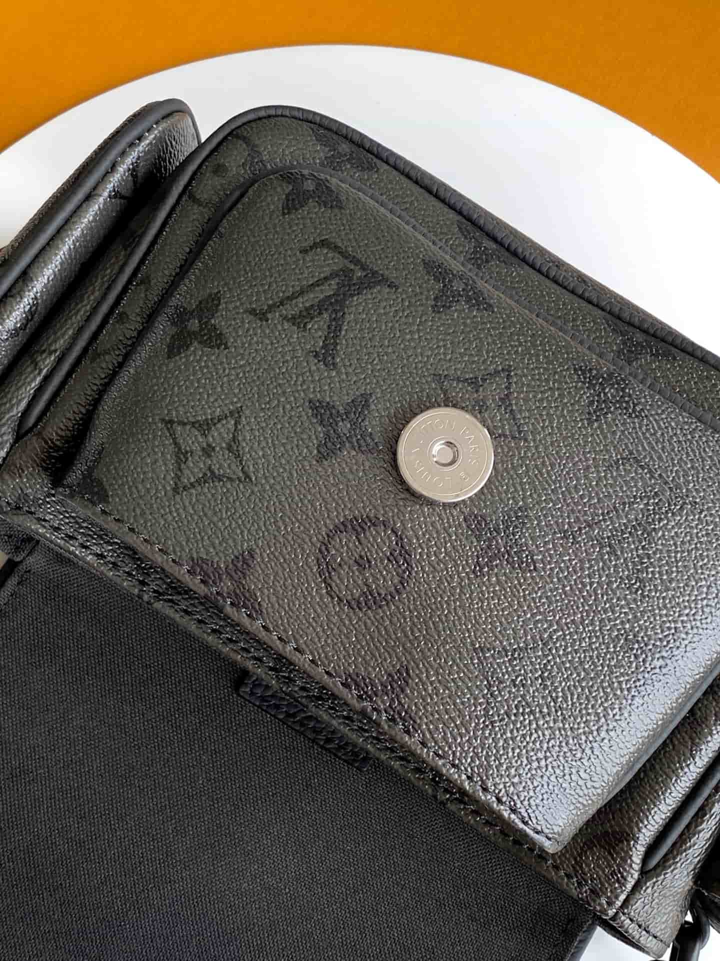 Louis Vuitton Cargo Wearable Wallet Black Monogram Midnight coated canvas M26726 High
