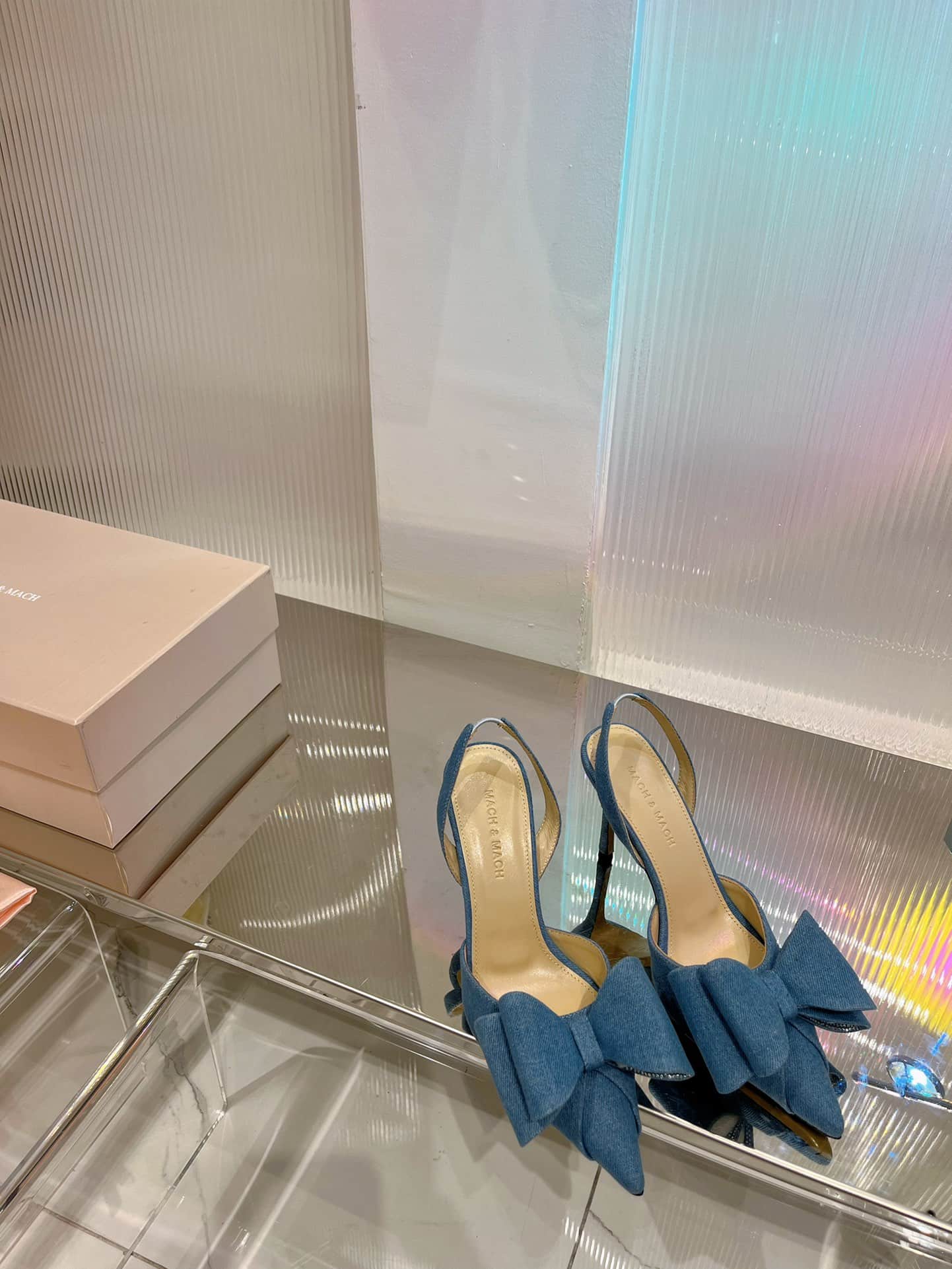 Mach Mach Le Cadeau Satin Slingbacks shoes Women