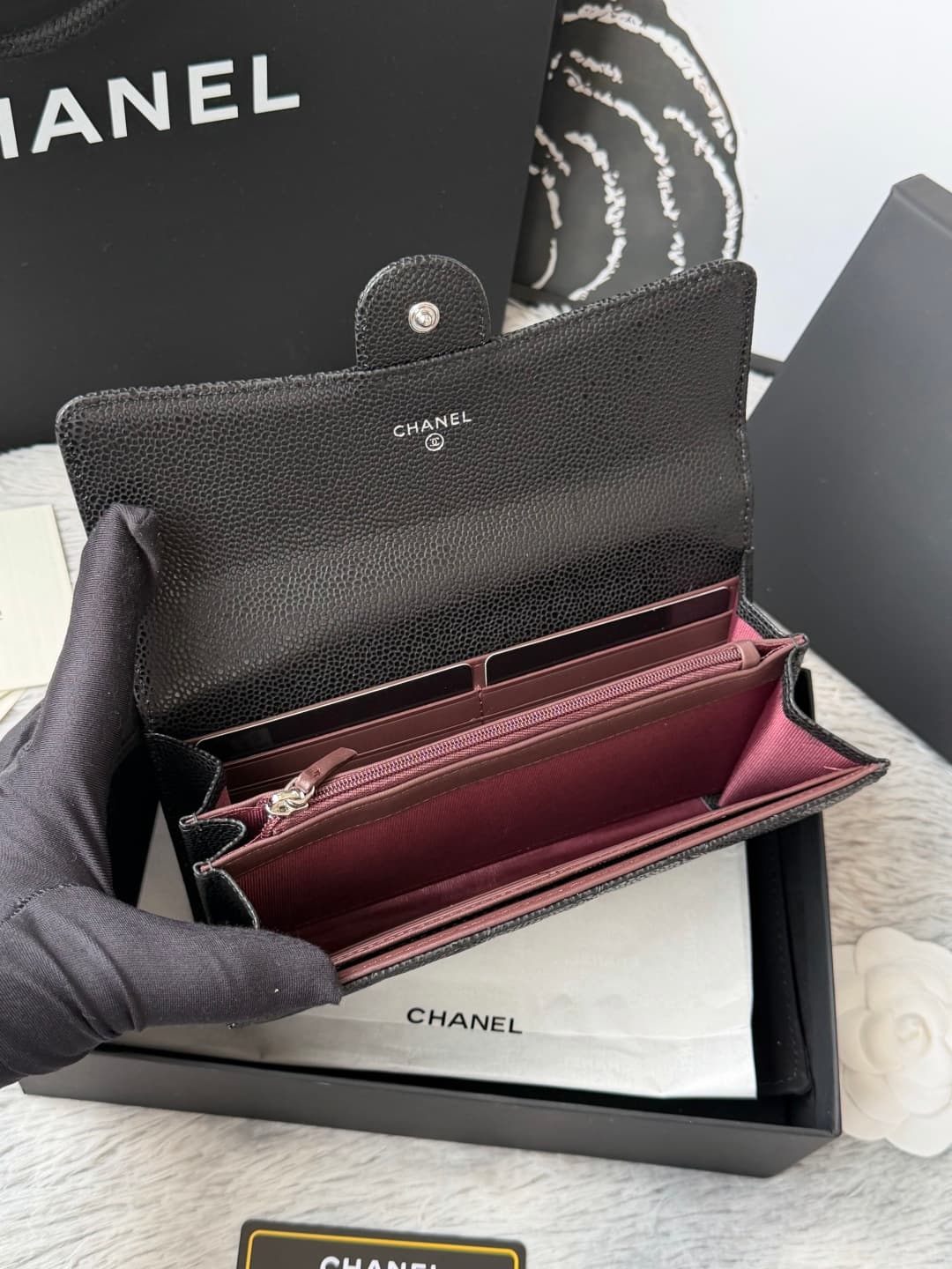 Chanel Classic Flap Long Wallet A80758 A