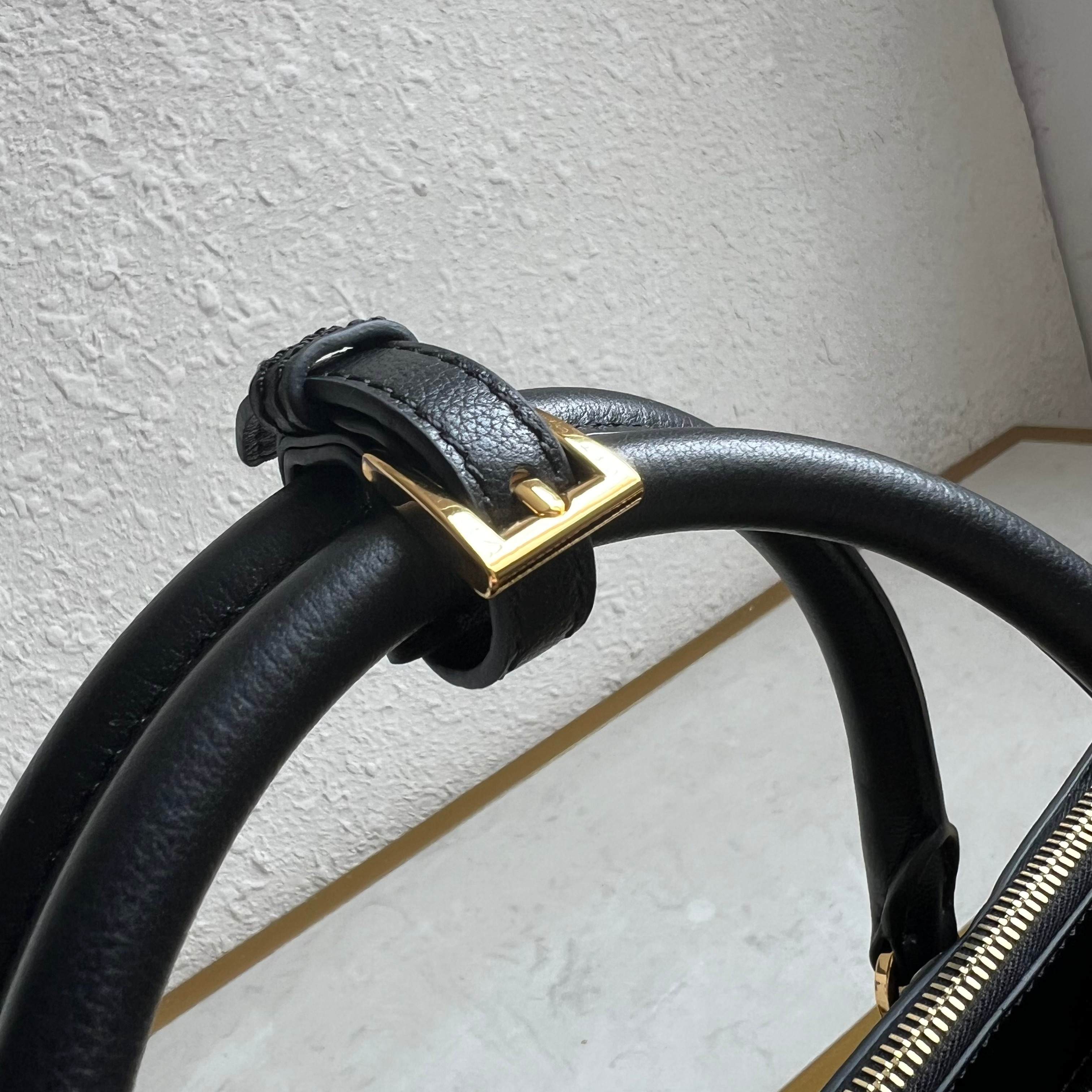 Prada Galleria small Saffiano leather bag 1BA896 Black High