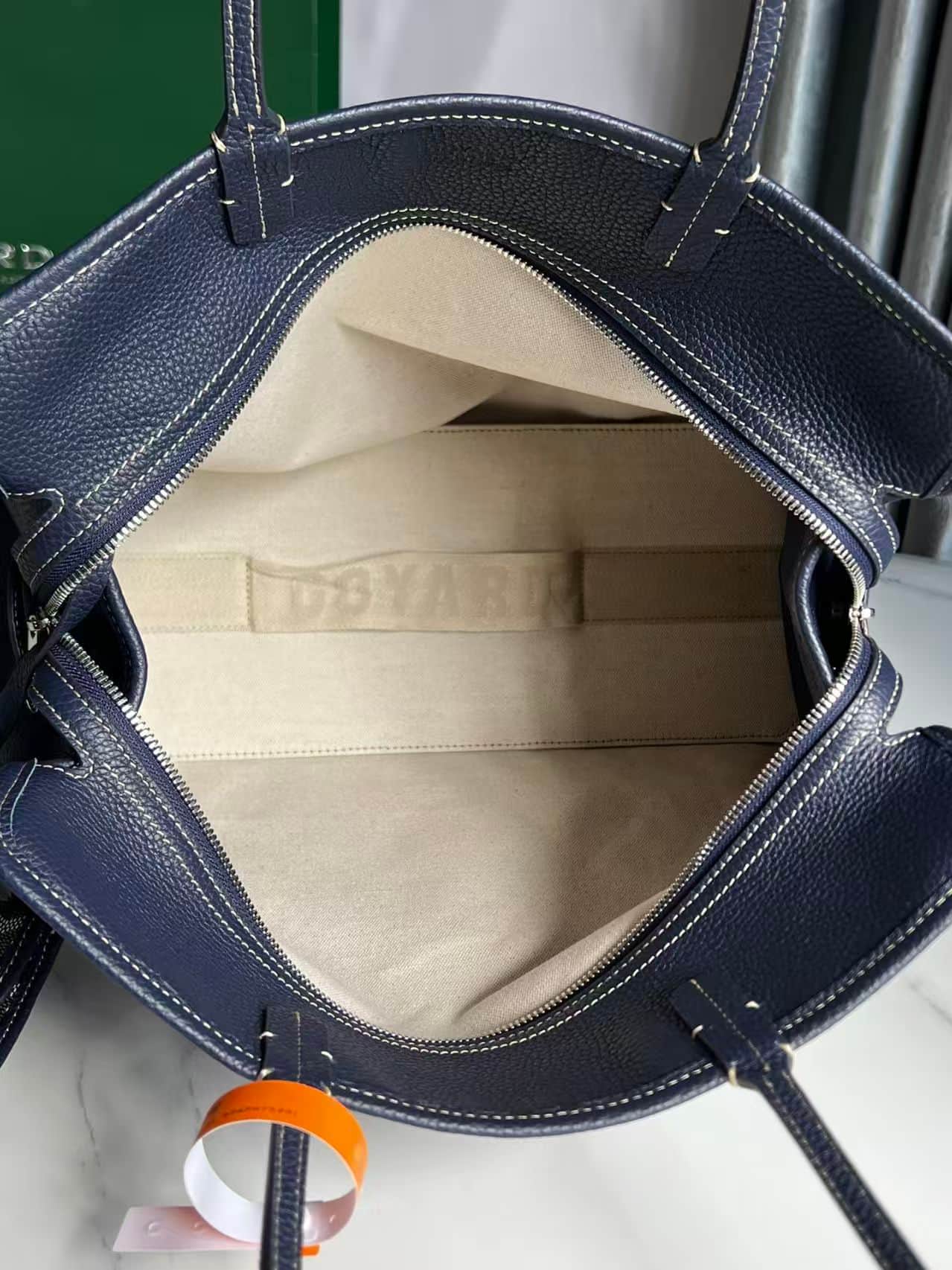 Goyard Hardy PM tote bag Navy blue High