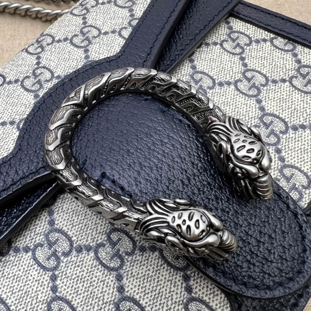 Dionysus GG Supreme mini Bag 421970 Black High