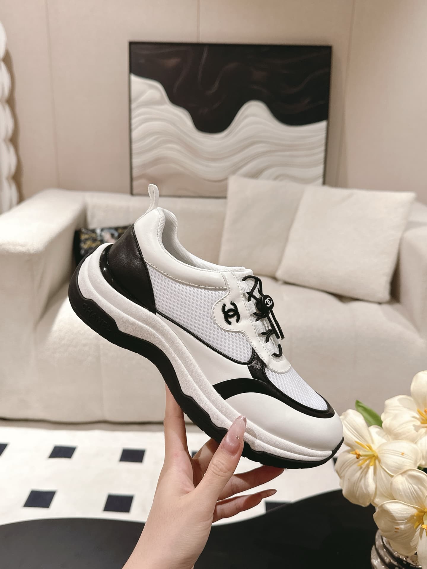 Chanel Trainers Sneaker Shoes Women