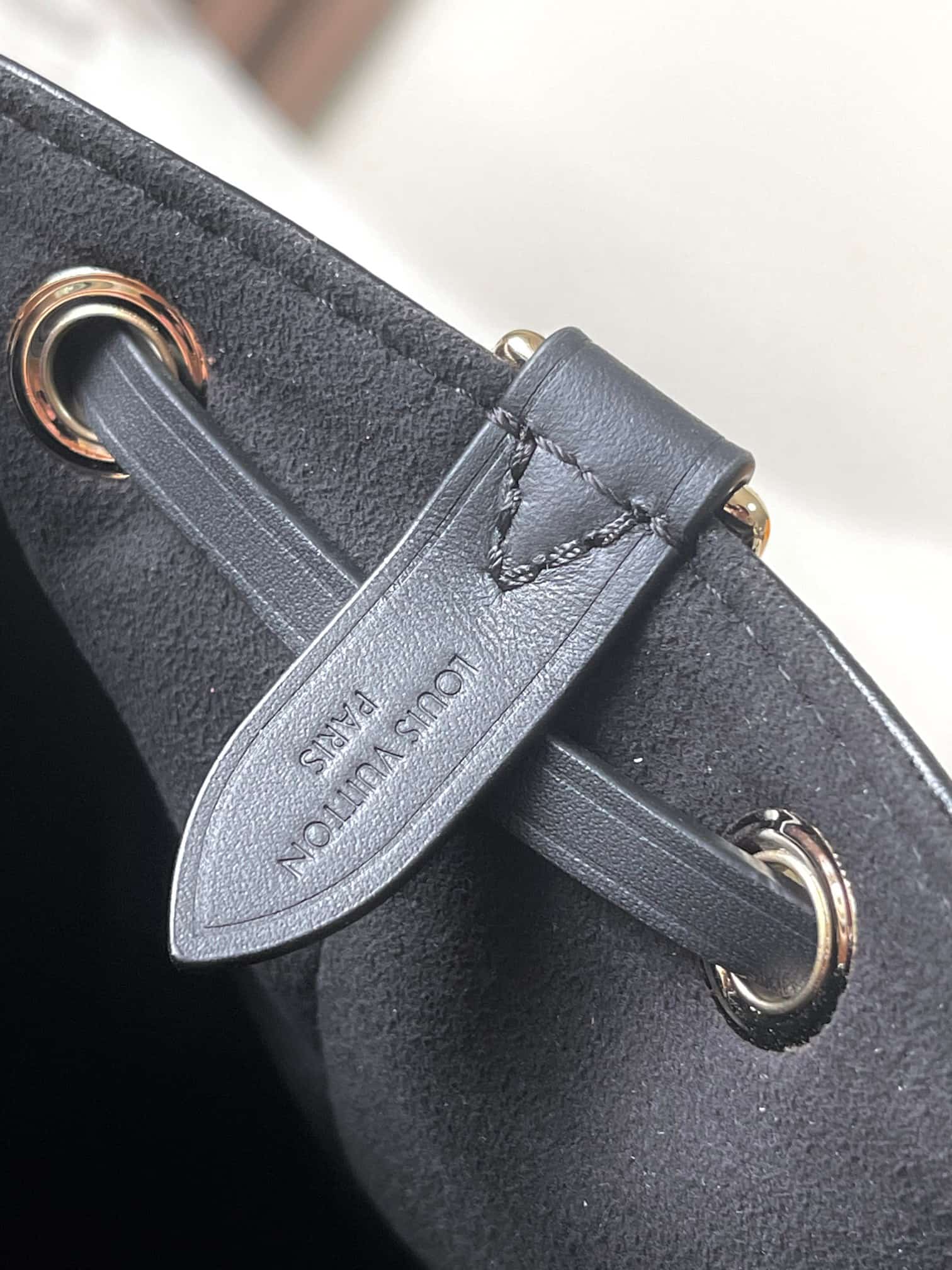Louis Vuitton Odyssée Black Calfskin leather M25554 TOP