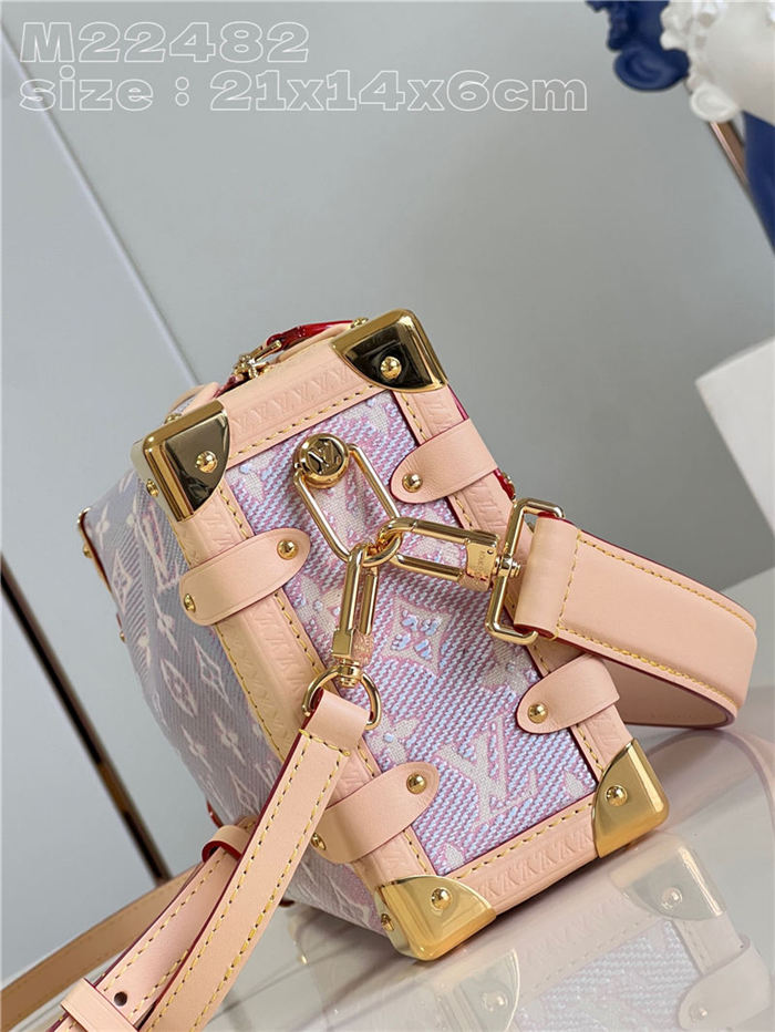 Louis Vuitton SIDE TRUNK Monogram Rose M22482 High