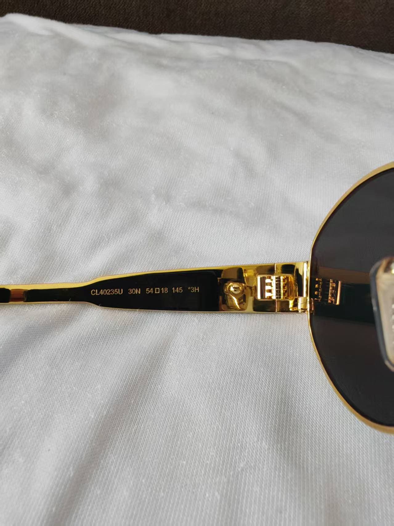 Celine TRIOMPHE METAL 01 SUNGLASSES IN METAL