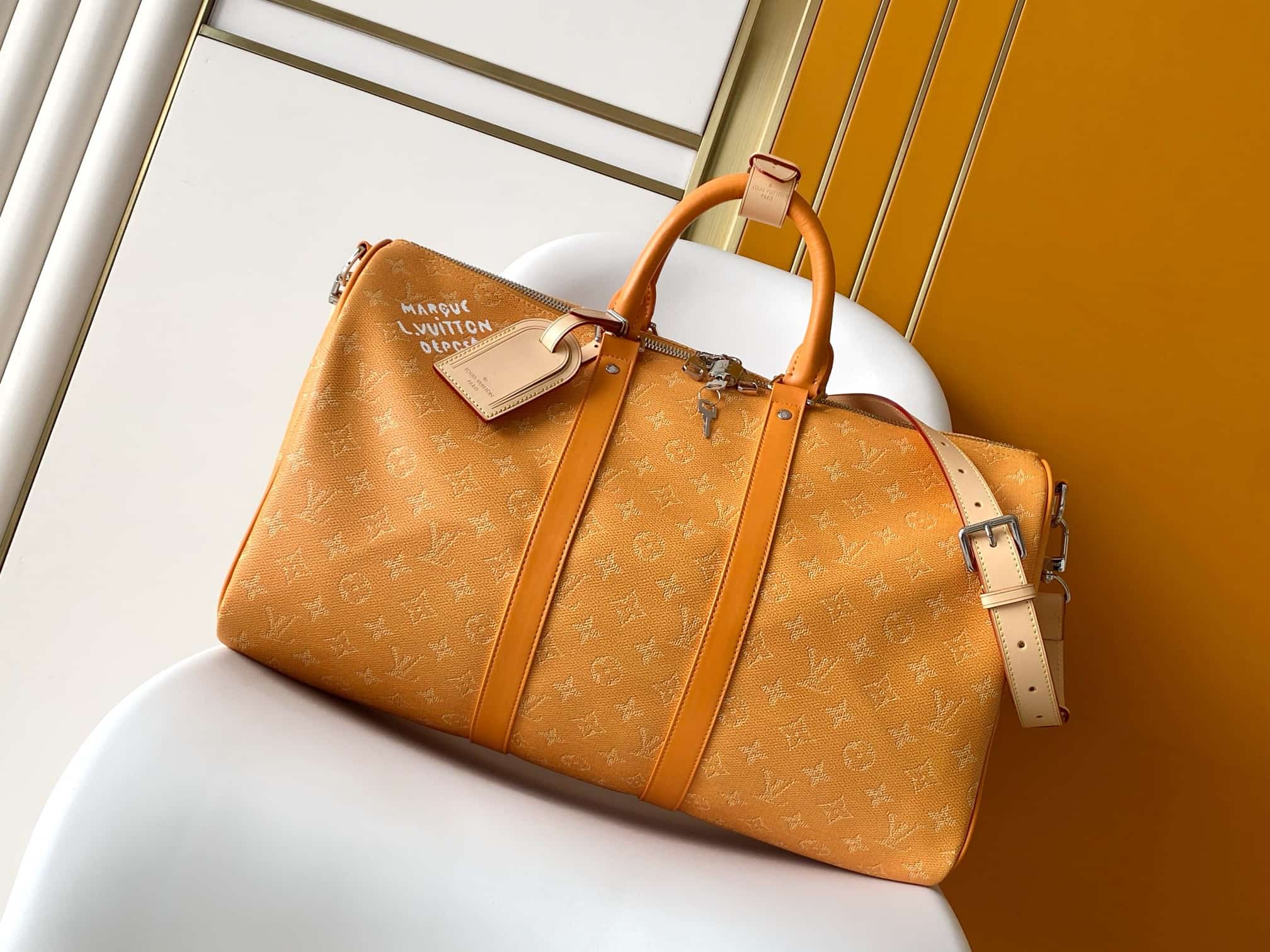 Louis Vuitton Keepall Bandoulière 45 Monogram Heritage M26867 High