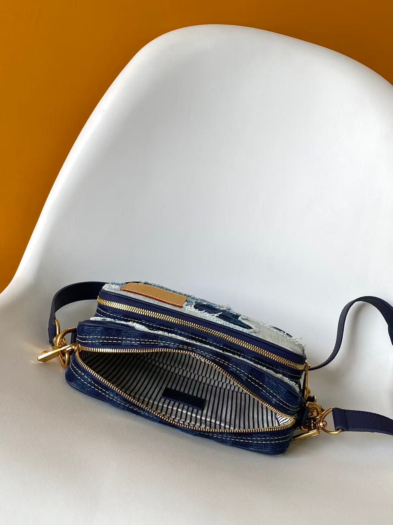 Louis Vuitton Nil Blue Denim M15296 High