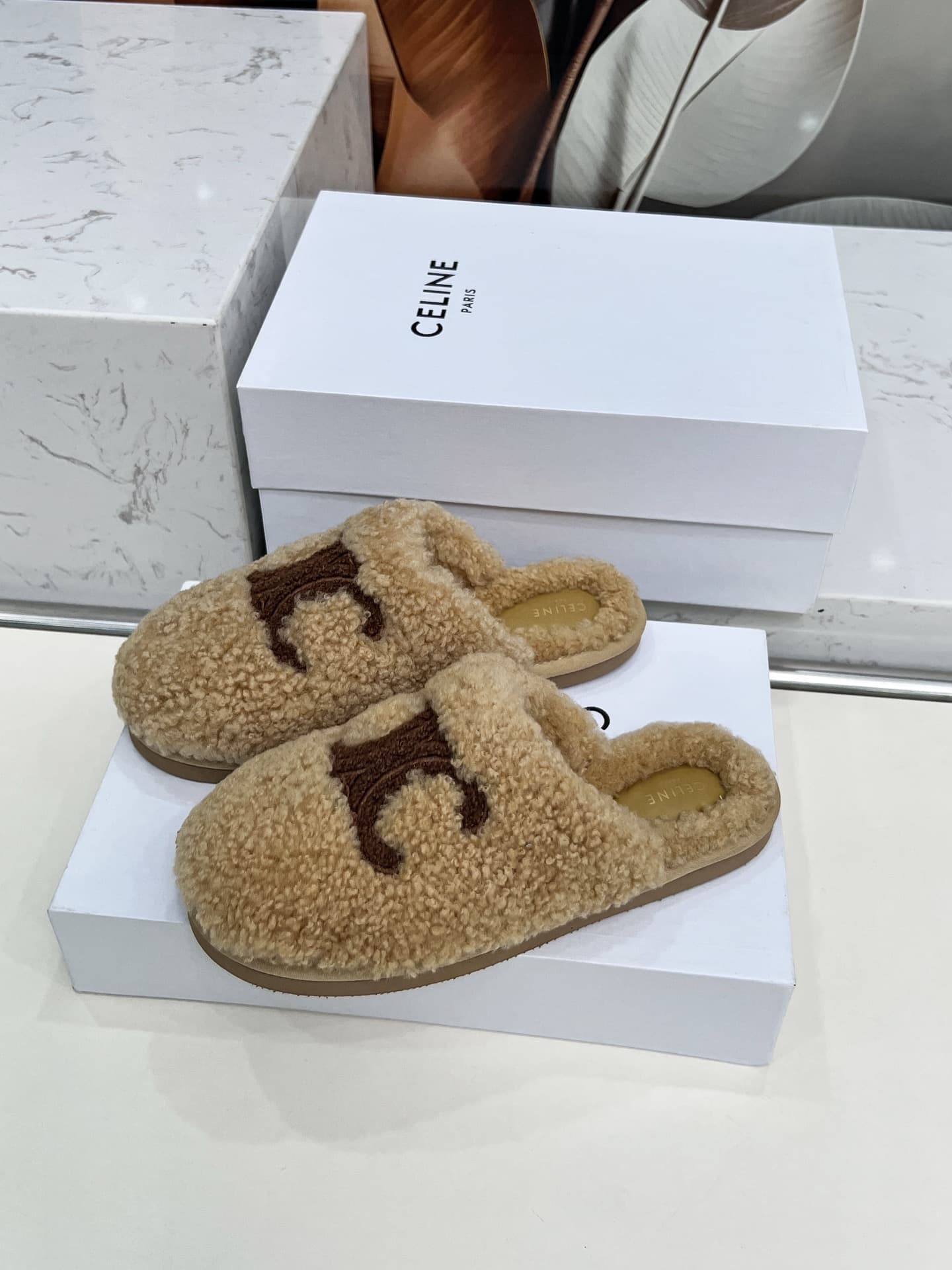 Celine GEORGIA Slide Shoes Women