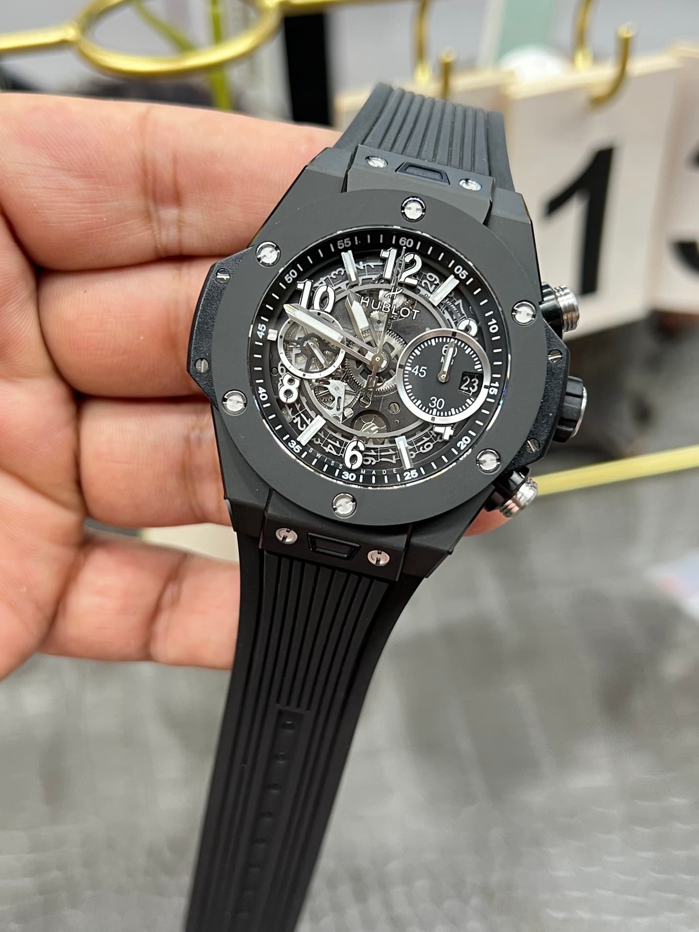 Hublot Big Bang Unico Black Magic Watch TOP