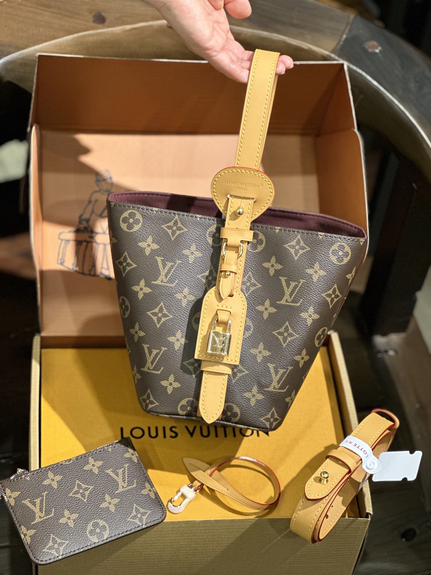Louis Vuitton All In BB Monogram coated canvas M12925 High