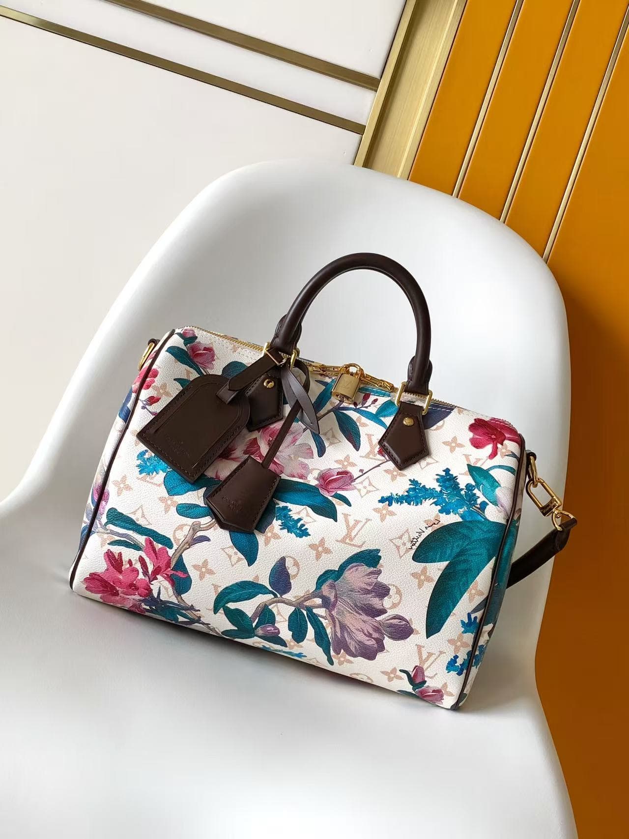 Louis Vuitton Speedy Soft 30 Monogram Dune Coated canvas M29066 High