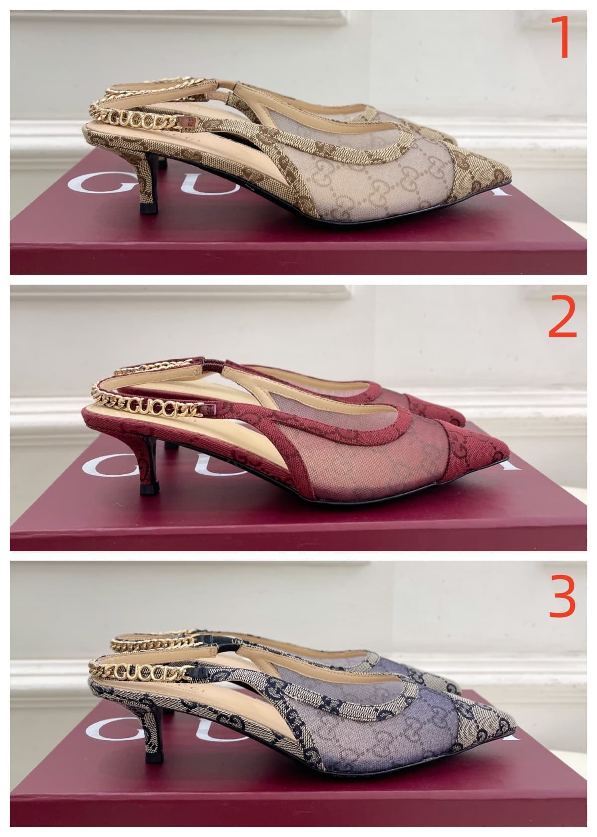 Gucci slingback pump Shoes Low Women