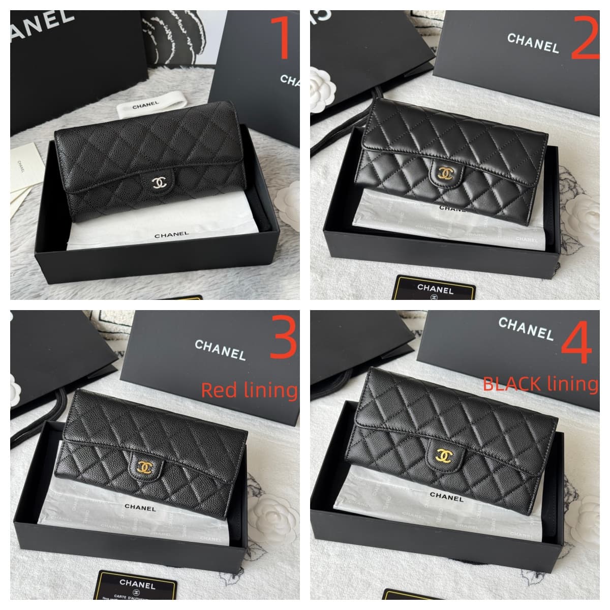 Chanel Classic Flap Long Wallet A80758 A