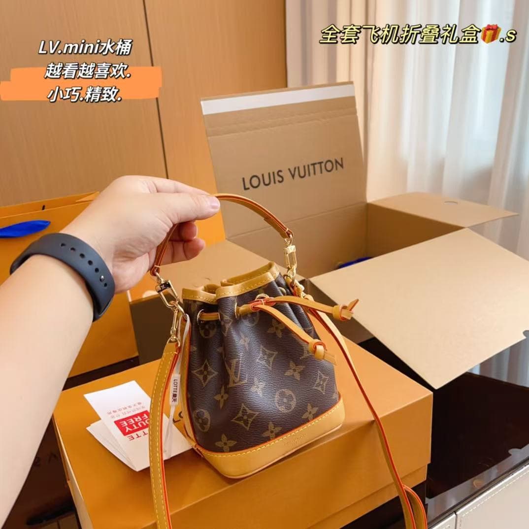 Louis Vuitton Nano Noe Bag Monogram M81266 High
