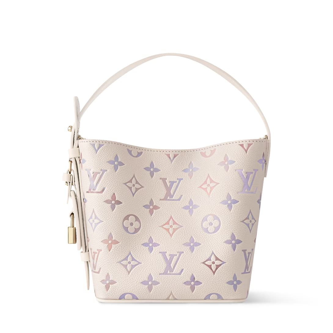 Louis Vuitton All In BB Dream Cream Embossed grained cowhide leather TOP