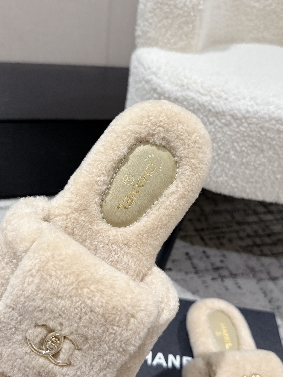 Chanel slide sandals Women