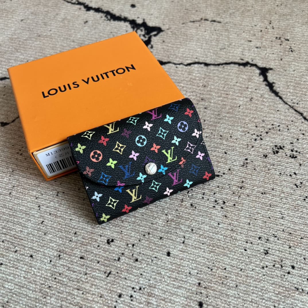 Louis Vuitton x Murakami Rosalie Coin Purse Monogram coated canvas M13399 High