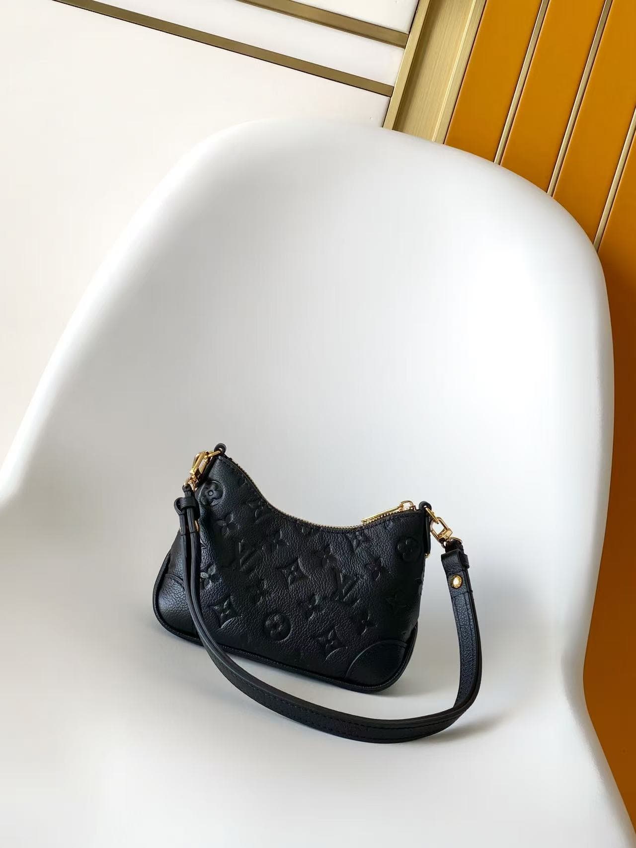 Louis Vuitton Nano Boulogne Black Cowhide leather M28427 High