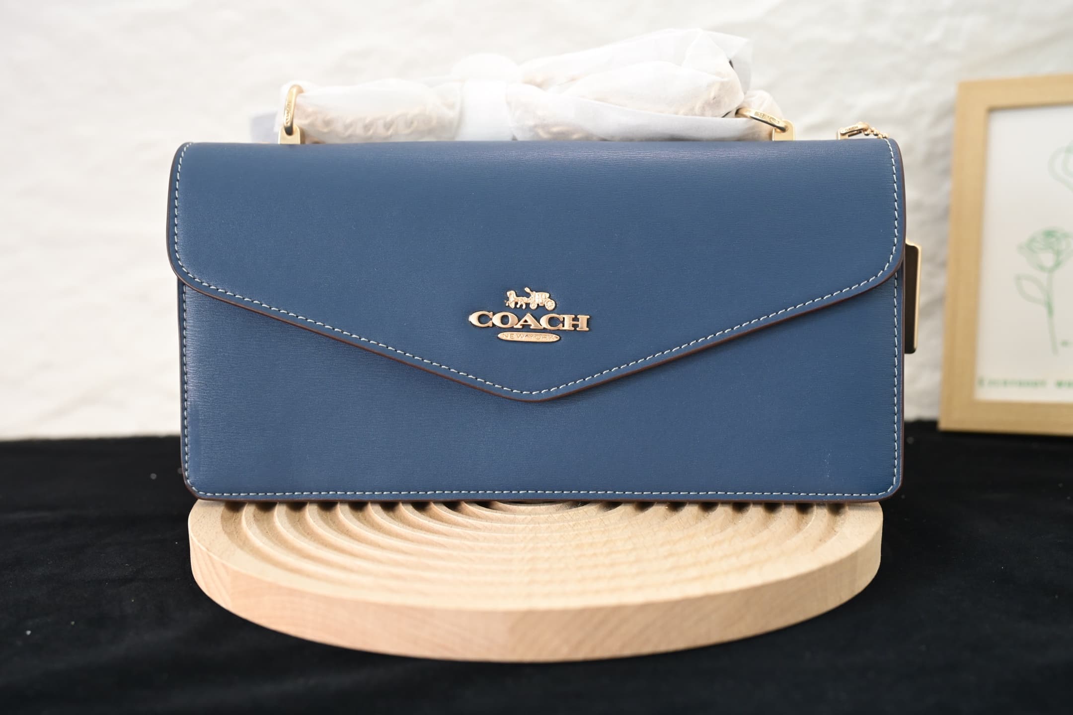 Coach Klare Envelope Crossbody Bag Blue High